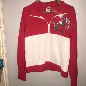 Victoria Secret Pink quarter zip